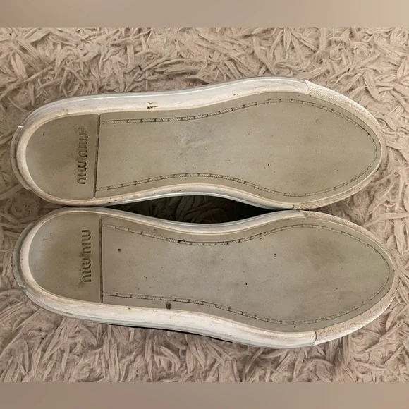 Miu Miu Slip On Sneakers Special Edition - Picture 6 of 9